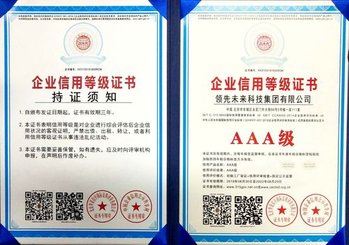 領(lǐng)先未來榮獲“3·15全國產(chǎn)品和服務(wù)質(zhì)量誠信示范企業(yè)”稱號，信息咨詢服務(wù)再獲行業(yè)認(rèn)可